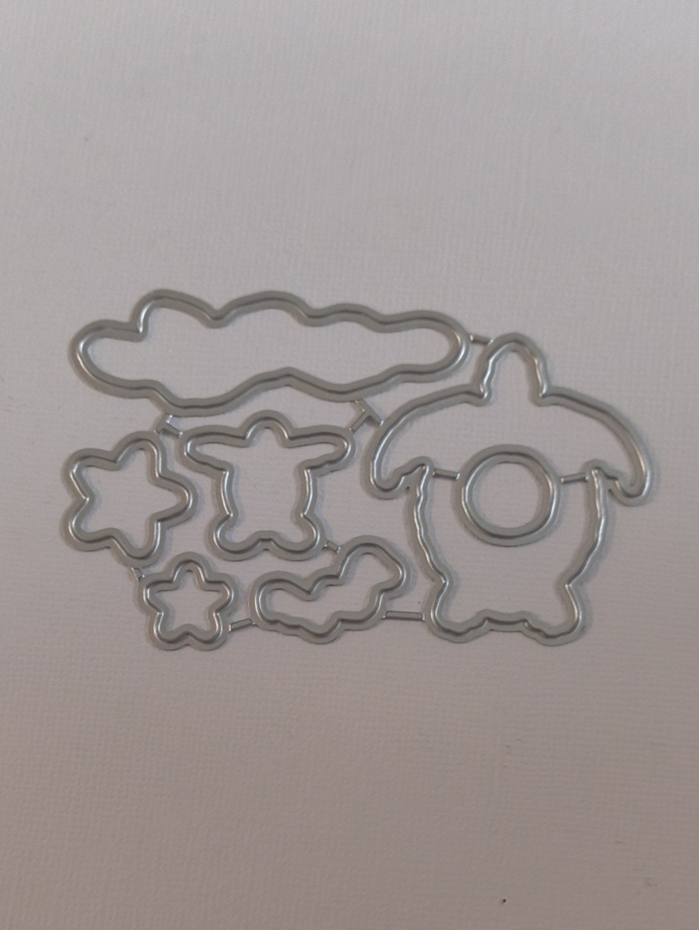 Turtle Metal Cutting Die Template